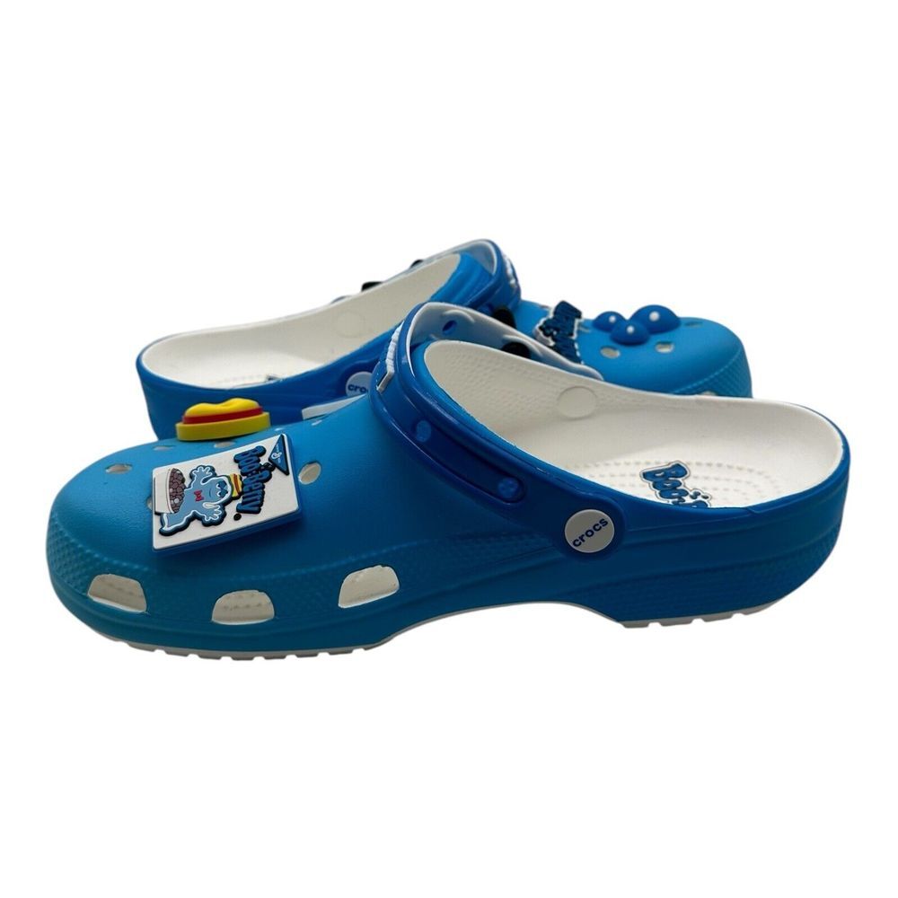Crocs x General Mills Boo Berry Classic Clogs Shoes Men's‎ Size 12 Blue Cereal - Picture 3 of 7